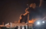 突发！一供给俄军的炼油厂被乌军袭击发生爆炸