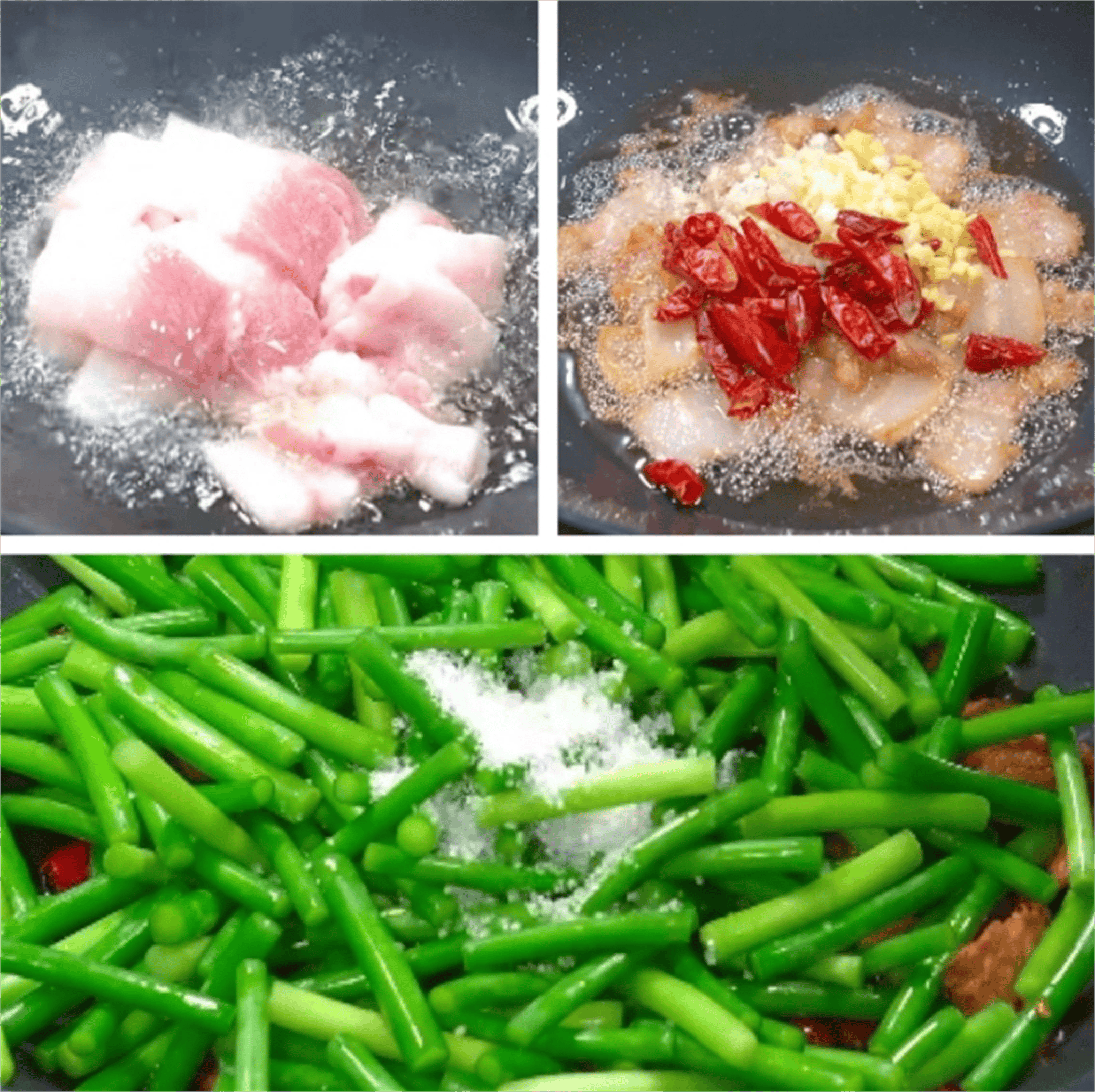 蒜苔炒肉怎么炒好吃？大厨教你做蒜苔炒肉，加了它味道大不同！