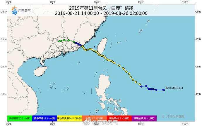 台风“杨柳”登陆福建，广东风雨渐显！多地有暴雨、大暴雨 | 温度记